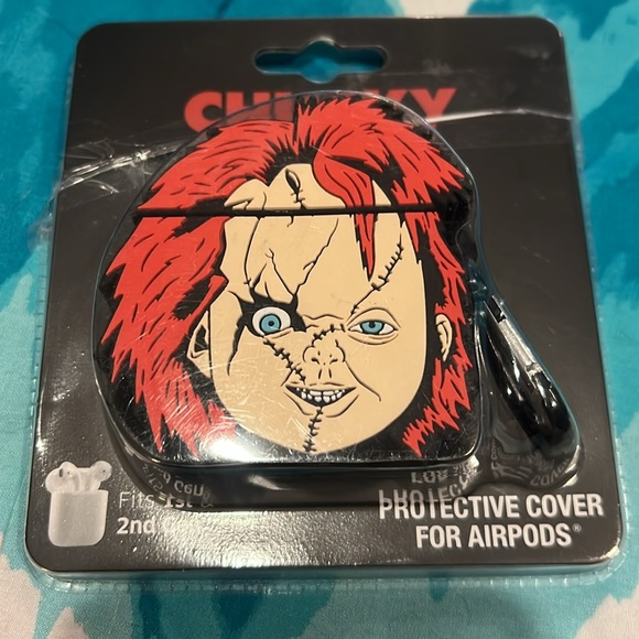 Brand new Chucky AirPods Case. Opened, but never used. Perfect condition. - Picture 2 of 4